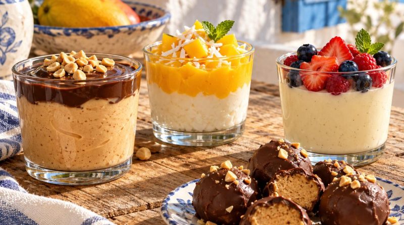 Desserts ohne Backen – Mousse, Pudding und kleine Naschereien