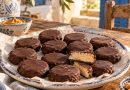 Frozen Peanut Butter Yogurt Bites mit Schokoladenhülle