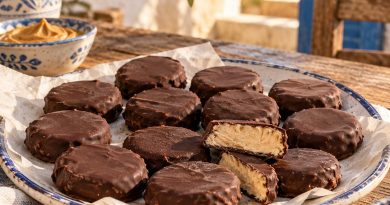Frozen Peanut Butter Yogurt Bites mit Schokoladenhülle