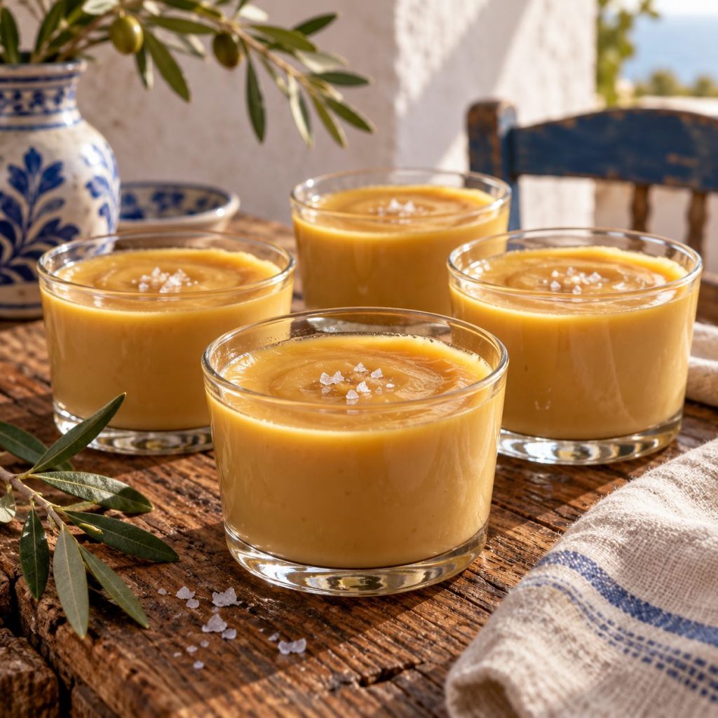 Salted-Caramel-Pudding in Dessertgläsern