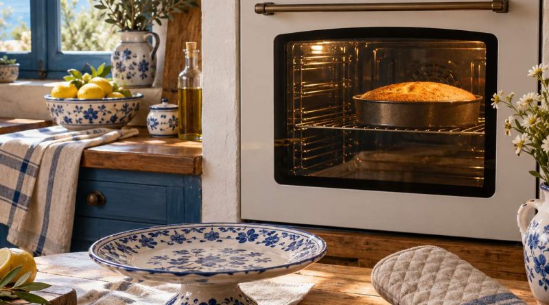 Umluft oder Ober-/Unterhitze: Was dein Kuchen braucht – anschauliches Küchenmotiv